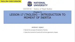 Discussion: Moment of Inertia, Definition, Transfer Formula, Polar Moment of Inertia