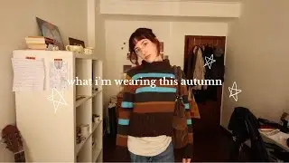 vinted haul, autumn outfits and messy room ⋆｡&deg;✩