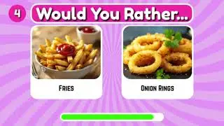 Food Would You Rather 🍕🍔 40 Impossible Food Choices to Test Your Taste Buds