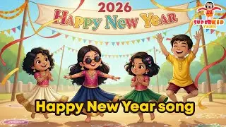 Новогодняя детская песня на тамильском языке 🎉 | Празднование Нового года для детей | С Новым год...