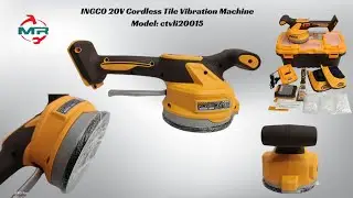 INGCO 20V Cordless Tile Vibration Machine &ndash; Smooth & Efficient Tile Installation! 🔨