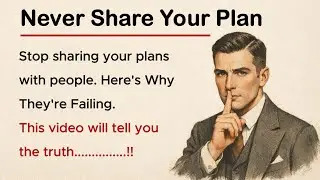 Never Share Your Plan - Build in Silence || Graded Reader || Improve Your English Fluency ✅️ Level 3