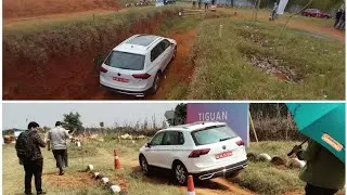 Volkswagen Tiguan  off-road experience at Dirty Drivez off road adventure Bangalore #tiguan #vlog