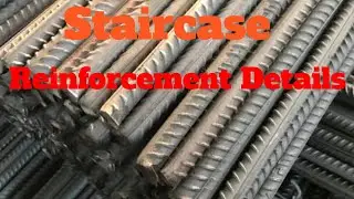 Staircase Reinforcement Details||Staircase में स्टील कैसे लगाते है