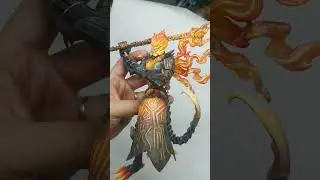 Wukong Fondjoy 1/9 scale Honor of Kings Hellfire action figure custom repaint.🧿