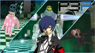 [HARD MODE] Persona 3 Portable (PSP): Tartarus: Thebel 5th, 10th & 14th Floor Bosses