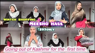 WiNTER SHOPPING FOR GOING OUT  🛍️ 🤗🤩// WINTER MEESHO HAUL 🛍️ 