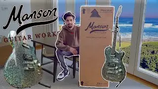MY DREAM GUITAR FINALLY CAME...(Manson MB-1 Sparkle Edition)