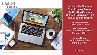 Improve the Speed of Your Primary Source Verification Process