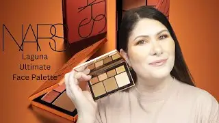 Палетка теней для лица NARS LAGUNA ULTIMATE (для светлого и среднего тона кожи) | Свотчи + примерка + обзор