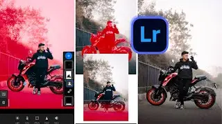 Lightroom mobile cinematic tone | photo retouching & masking || Lightroom photo editing- Dip shende