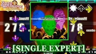 【DDR ULTRAMIX3】 Giudecca / D.J.SETUP [SINGLE EXPERT(HEAVY)] 譜面確認＋Clap
