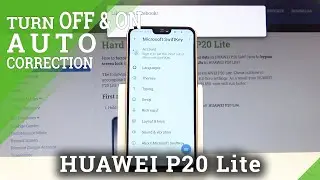 How to Use Auto Correction in HUAWEI P20 Lite &ndash; Turn On Auto Correction