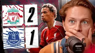 LIVERPOOL 2-1 EVERTON REACTION! 🚨
