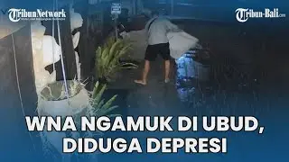 Seorang WNA Mengamuk di Ubud Bali, Sempat Lempar Barang Warga, Diduga Depresi