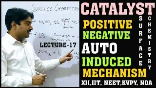 Catalyst |Auto Catalyst |Induced Catalyst|Positive Catalyst|Negative Catalyst|Mechanism Of Catalysis