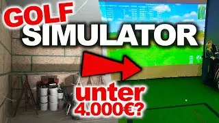 GOLF SIMULATOR selber bauen [für wenig Geld] - creative Golf 3D 🏌️