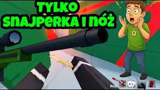PRZEGRAŁEM?! Challenge: Tylko Snajperka i Nóż w Roblox Rivals 🔪🎯