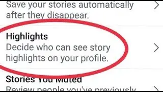 Facebook Highlights Story' Hide Settings| Public, Friend,Custom |Decide who can see story Highlights