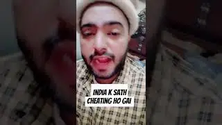 Cheating ho gai india k sath - Head k Bat me Spring they #explore #follow #viral #cricket #dam