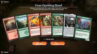 MTG Arena Red/Green Dino Polyraptor Infinite Loop!!