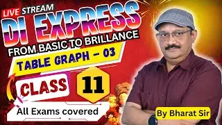 DI Expree Class - 11(Table Graph - 03) | #datainterpretation #ibpsclerk #sbi #sbipo #ibps #ibpspo