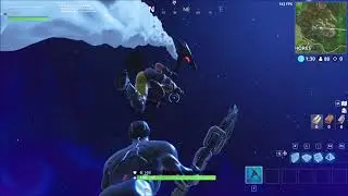 My view of the Fortnite Rocket Launch - Replay file download included