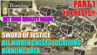 Hidden Treasure Chests You Probably MISSED!! - Sword of Justice Hidden  Chest Locations in Bianjing