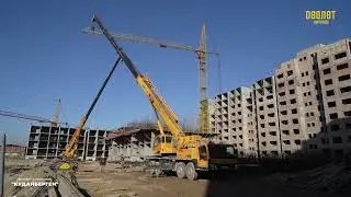 Рабочие будни на стройплощадке