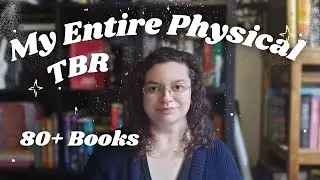 My Entire Physical TBR | Over 80 Books