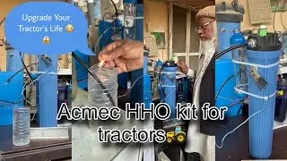 Acmec HHO Kit for tractors | Tractor Owners Must Watch 🚜