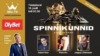 Teisip&auml;ev, 19. juuli - Spinnikunnid #2 - OlyBet - ROOL, KIRSIMUTT JA LUHAKOODER
