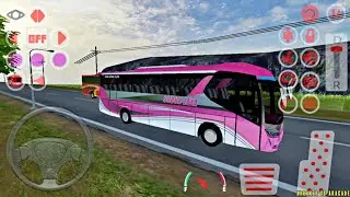 Bus Simulator Lintas Jawa (Indonesia) - BUS Driving - Best Android Gameplay