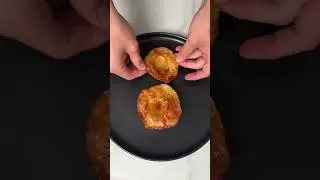 Fried apple alamode