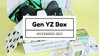 Gen YZ Box Subscription Box Unboxing November 2017
