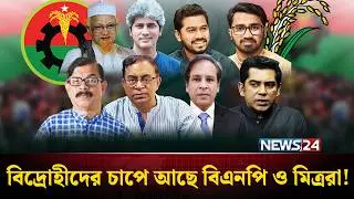 অর্ধশত আসনে বিএনপি ও মিত্রদের গলার কাঁ'টা বিদ্রোহীরা | BNP | Election | NEWS24