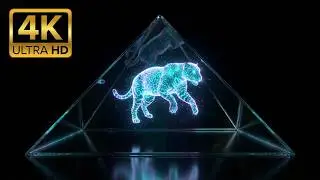 3D HOLOGRAM: RAINFOREST WILDLIFE 4D IMMERSION & RELAXATION 🌿🎶
