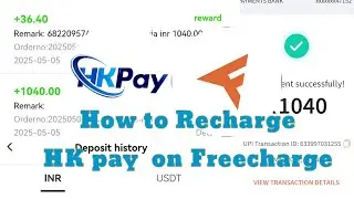 How to Recharge HK pay on Freecharge app | HK pay Deposit on Freecharge