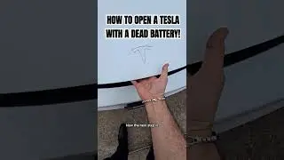 КАК БЫСТРО И ЛЕГКО ПОПАСТЬ ВНУТРЬ ВАШЕГО TESLA С РАЗРЯЖЕННОЙ БАТАРЕЕЙ. РАЗБЛОКИРОВАТЬ ЛЮБОЙ TESLA...
