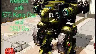 Natasha с ETC Kang Dae/CRV Pin. War robots (Gameplay)