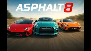 🔥 Asphalt 8 | Flowcell ⚡ Lamborghini 🏎️ Nissan GTR 🚘 | Ultimate Supercar Race!
