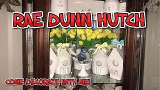 RAE DUNN HUTCH MAKEOVER//RAE DUNN HAS ME BROKE//ADDICTED TO THE HUNT