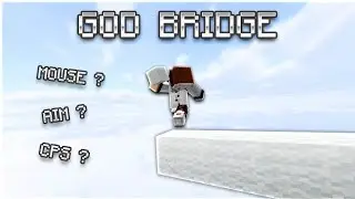 How to do GOD BRIDGE AND ALL #minecraft 