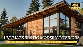 Modern Rustic Makeover: Stunning Furniture and Cozy Decorative Elements for Your Home