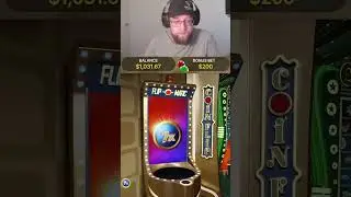 HITTING A DECENT 7X COIN FLIP ON CRAZY TIME GAME SHOW FOR A $1,600 WIN!