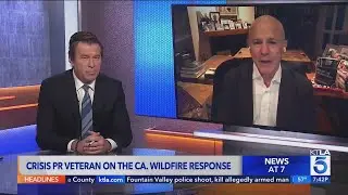 Eric Dezenhall on the California wildfire fallout and his new book 