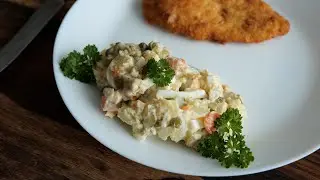 Праздничный картофельный салат! Просто дешево и вкусно - немецкий картофельный салат