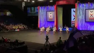 Team Finland Freestyle Pom ICU Worlds 2017