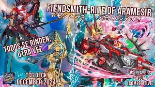 🔥Fiendsmith + Rite of Aramesir🔥2024 | Replays + Recipe | TCG Yugioh #Yugimpossible