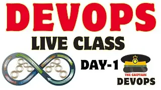 DEVOPS LIVE CLASS DAY-1 IN HINDI | WHAT IS DEVOPS | Training for DevOps Engineers#devops #aws #linux